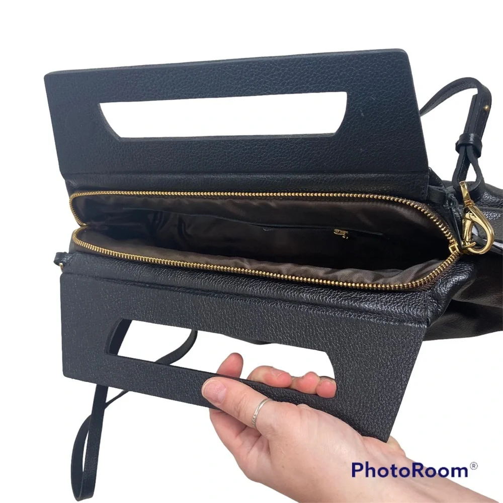 MAKEY Leather Goods Black Purse‎ NWT